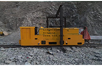 云南定制8噸超窄軌蓄電池電機車反饋視頻