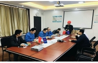 新疆歡迎湘電股份蒞臨指導(dǎo)防爆蓄電池電機車生產(chǎn)