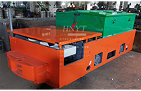 云南8噸礦用遙控蓄電池電機(jī)車(chē)發(fā)往江蘇