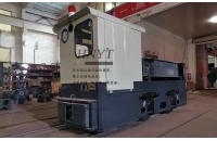 云南定制型5噸鋰電池湘潭電機車發(fā)往金屬礦