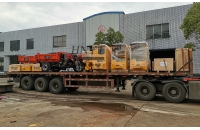 云南定制型湘潭電機車在內(nèi)的礦山機械發(fā)往國外