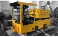 云南出口定制型電機(jī)車-一批礦用2.5噸鋰電池電機(jī)車牽引力測(cè)試