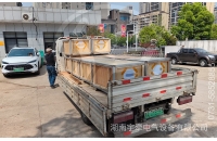 黑龍江一批20.6kw湘潭礦用牽引電機出口海外